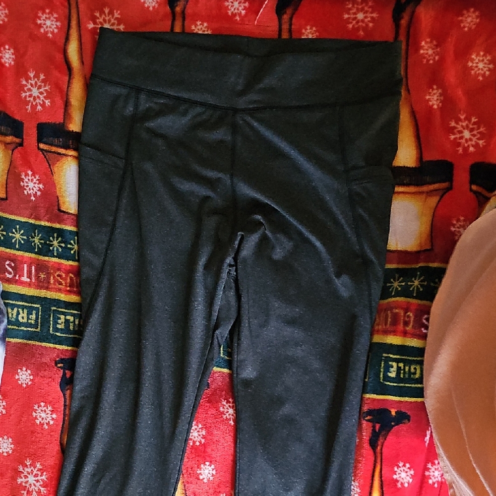 SHEIN Black High-Waist Active Leggings